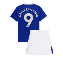 Everton Dominic Calvert-Lewin #9 Koszulka Podstawowa dzieci 2024-25 Krótki Rękaw (+ krótkie spodenki)